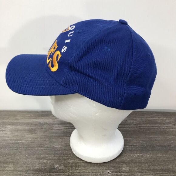 Vintage 90s St. Louis Blues The Game Snapback Hat Cap NHL Hockey - Picture 8 of 13